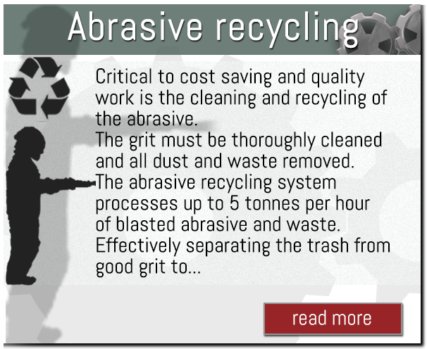 Abrasive-recycling